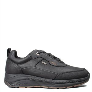 Fluchos Δερμάτινα Ανδρικά Casual Μαύρο F2294