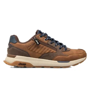JEEP ΑΝΔΡΙΚΟ SNEAKER  ONTARIO ZIP JM52140A 064 COGNAC