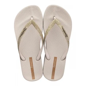 Γυναικείες Σαγιονάρες Θαλάσσης Ipanema 780-26328 Beige Glitter (83140-20354)