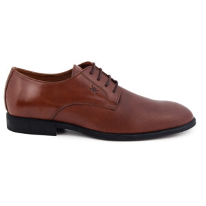 Ανδρικά KRICKET δερμάτινα Δετά 6042 Cognac