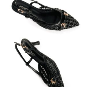 Γυναικεία Πέδιλα Adams Shoes 1-848-26028-29 Μαύρο