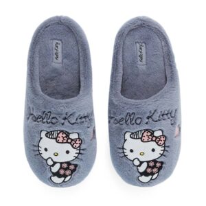 Γυναικείες Παντόφλες Σπιτιού Hello Kitty 10134215 Γκρί